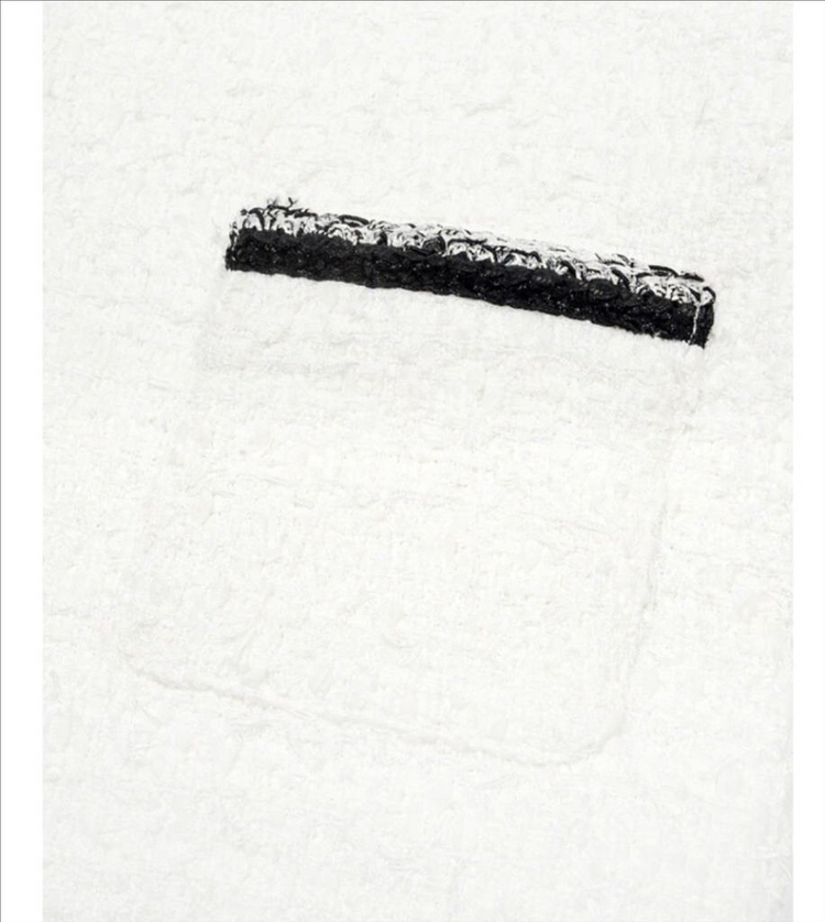 더로랑 화이트 트위드 자켓 팝니다(택o, 새상품)--5