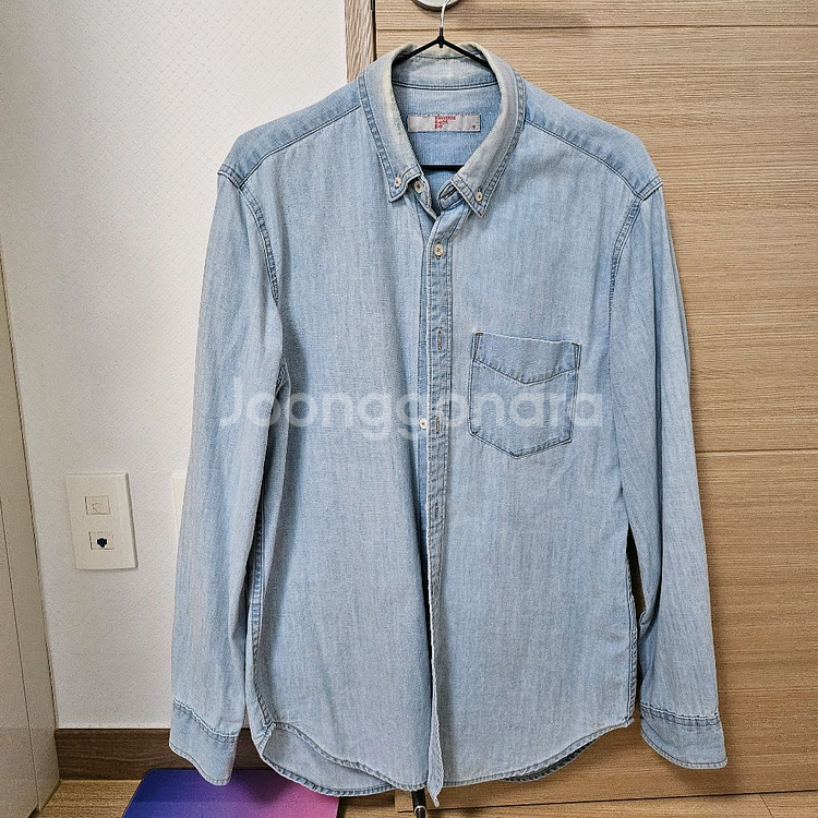 에잇세컨즈 남성 청남방 셔츠 100--0