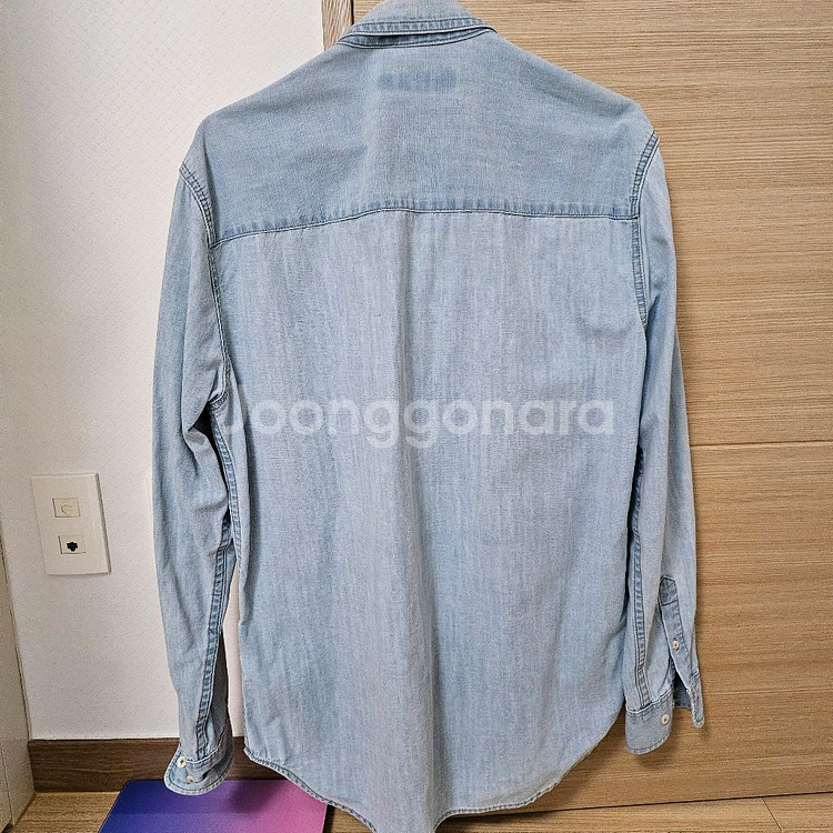 에잇세컨즈 남성 청남방 셔츠 100--1