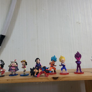 (정품/무료배송) 월콜9개 원피스 드래곤볼피규어