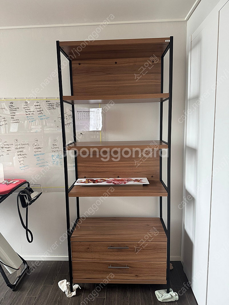 두닷 콰트로 5단 철제 서랍 책장 (820x2000)--0