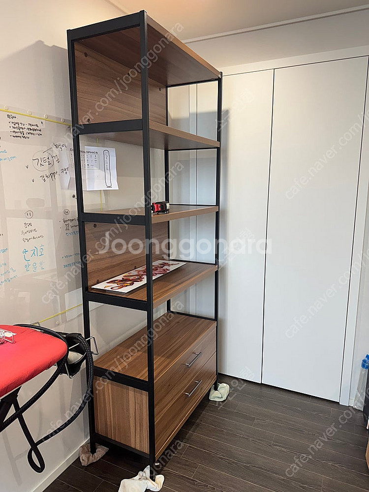 두닷 콰트로 5단 철제 서랍 책장 (820x2000)--1