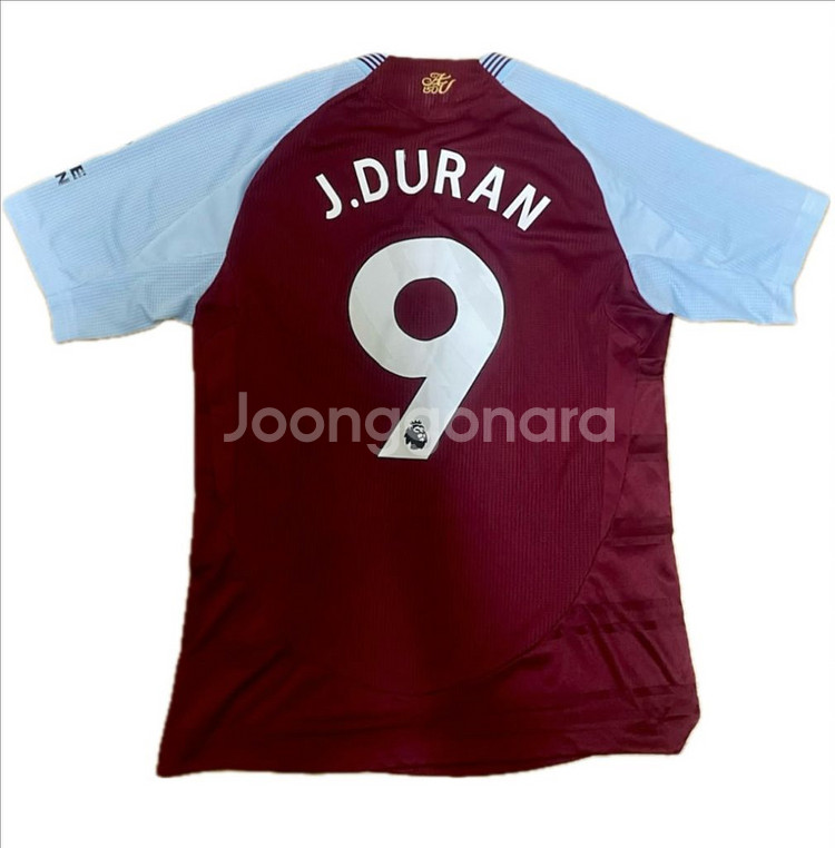 EPL 24/25 AV 존듀란 유니폼 판매합니다--2