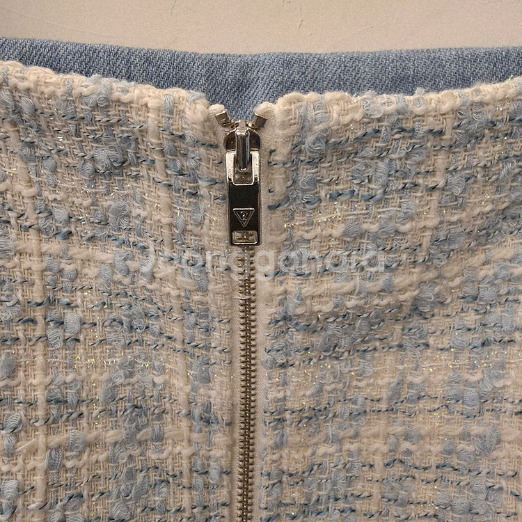 게스 트위드 나시,자켓 셋업--6