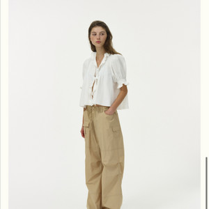 ribbonbit 리본빛 블라우스 셔츠