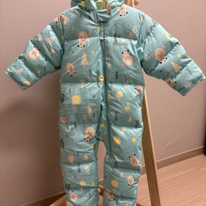 블랙야크 베이비 패딩 우주복/오버롤