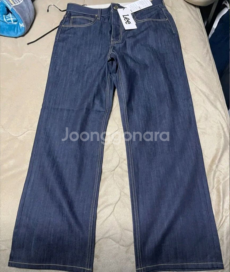 코듀라 로우 데님 슬림 테이퍼드핏--0