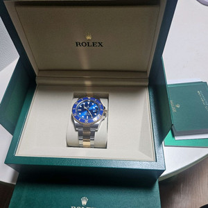롤렉스 서브마리너 청콤