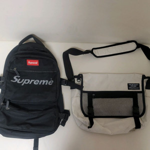 쿄스와이 메신저백 & 슈프림 백팩 일괄. 책가방,고학년