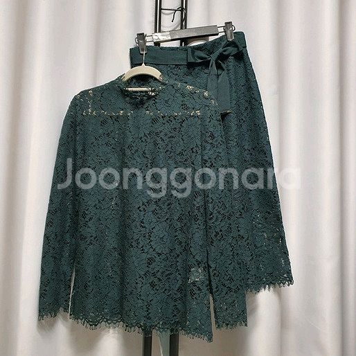 모조에스핀 레이스 투피스 셋업 원피스--0