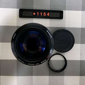 미놀타 AF 마운트 100-200mm 줌렌즈 이미지