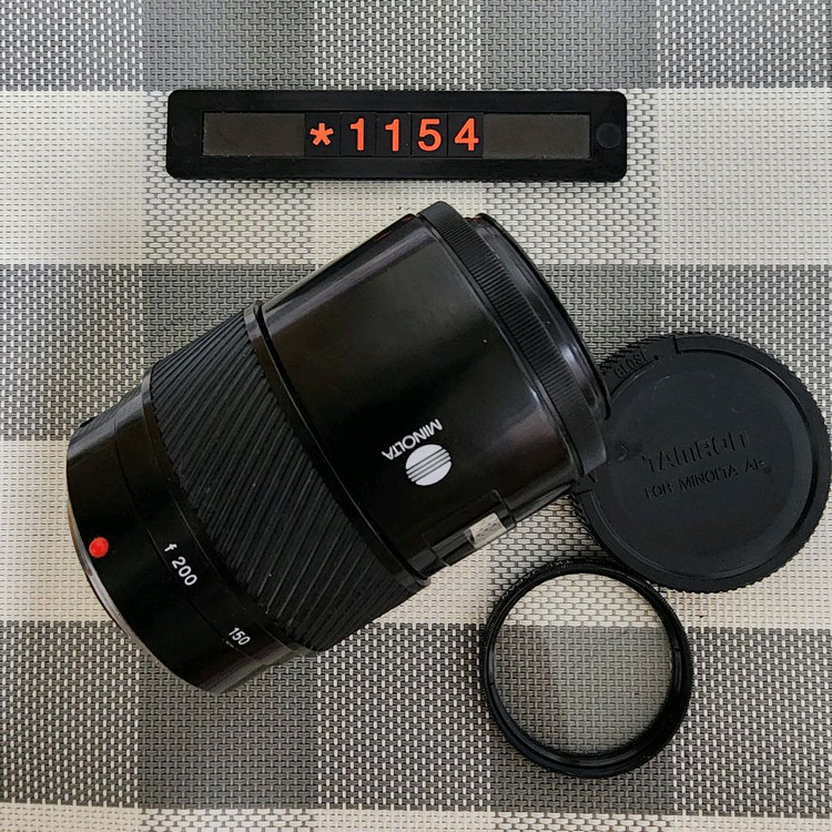 미놀타 AF 마운트 100-200mm 줌렌즈 이미지