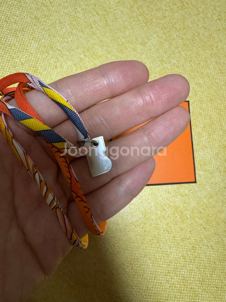 2020 에르메스 뚜르비옹 목걸이 초커 팔찌로 사용가능--0