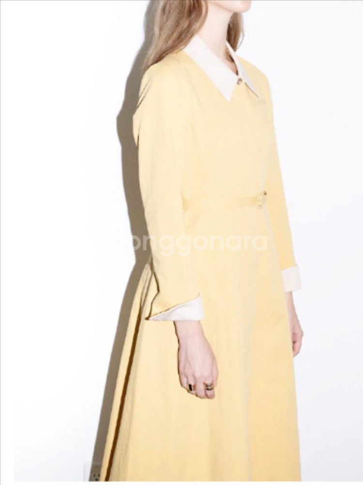 앤유 산타모니카 셔츠 롱 원피스--1