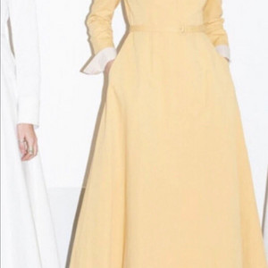 앤유 산타모니카 셔츠 롱 원피스