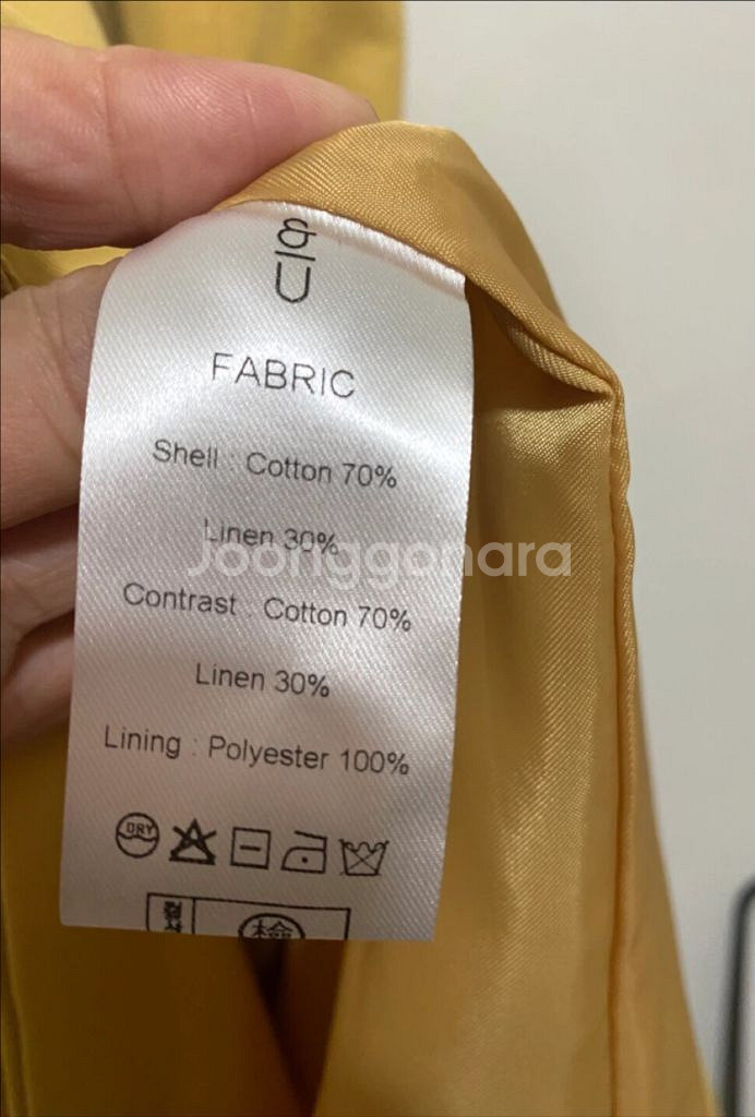 앤유 산타모니카 셔츠 롱 원피스--7