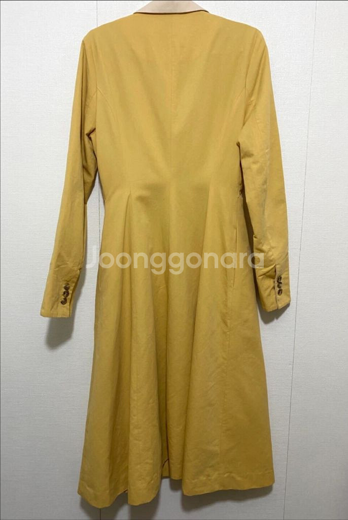 앤유 산타모니카 셔츠 롱 원피스--8