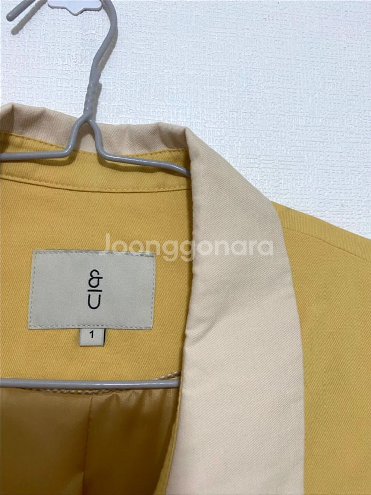 앤유 산타모니카 셔츠 롱 원피스--5