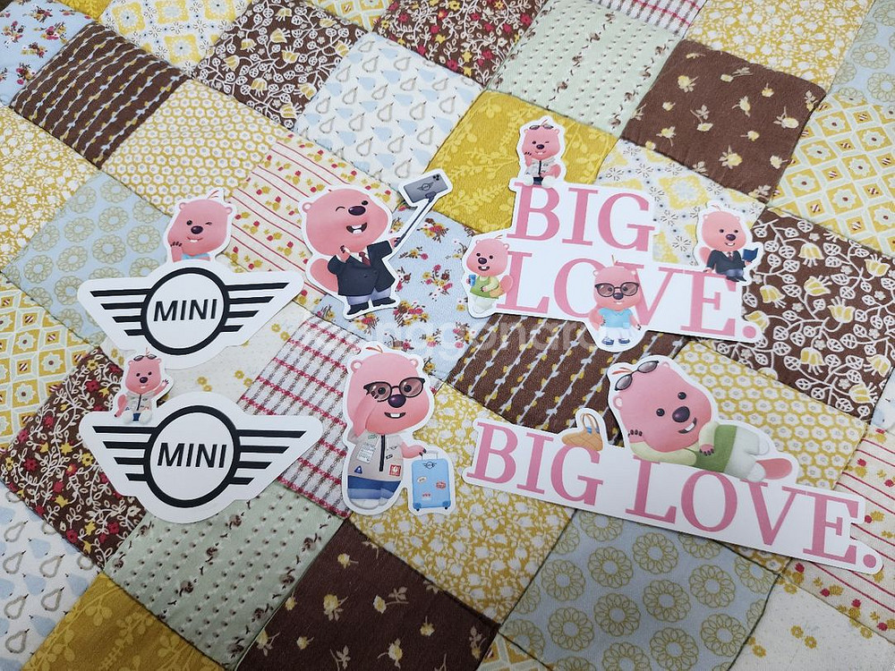 잔망루피 미니쿠퍼 고뱃지 MINI--4