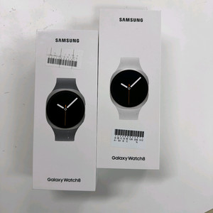 <미개봉새상품>갤럭시워치8 40mm 실버 그라파이트