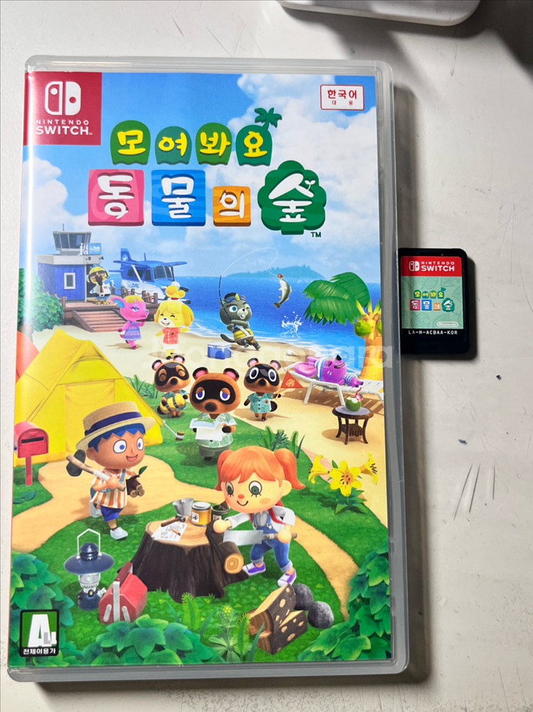 닌텐도 스위치 모여봐요 동물의 숲 칩 모동숲--0