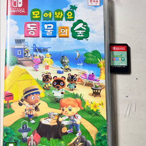 닌텐도 스위치 모여봐요 동물의 숲 칩 모동숲