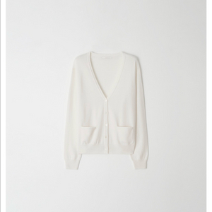 리즈 leeds 문 캐시미어 가디건