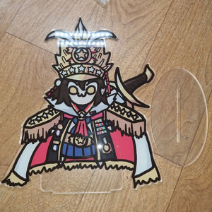 블루아카이브 끽뀩이 약30cm 아크릴 피규어