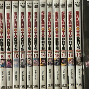 사카모토데이즈1-19, 12,14,17,18한정판