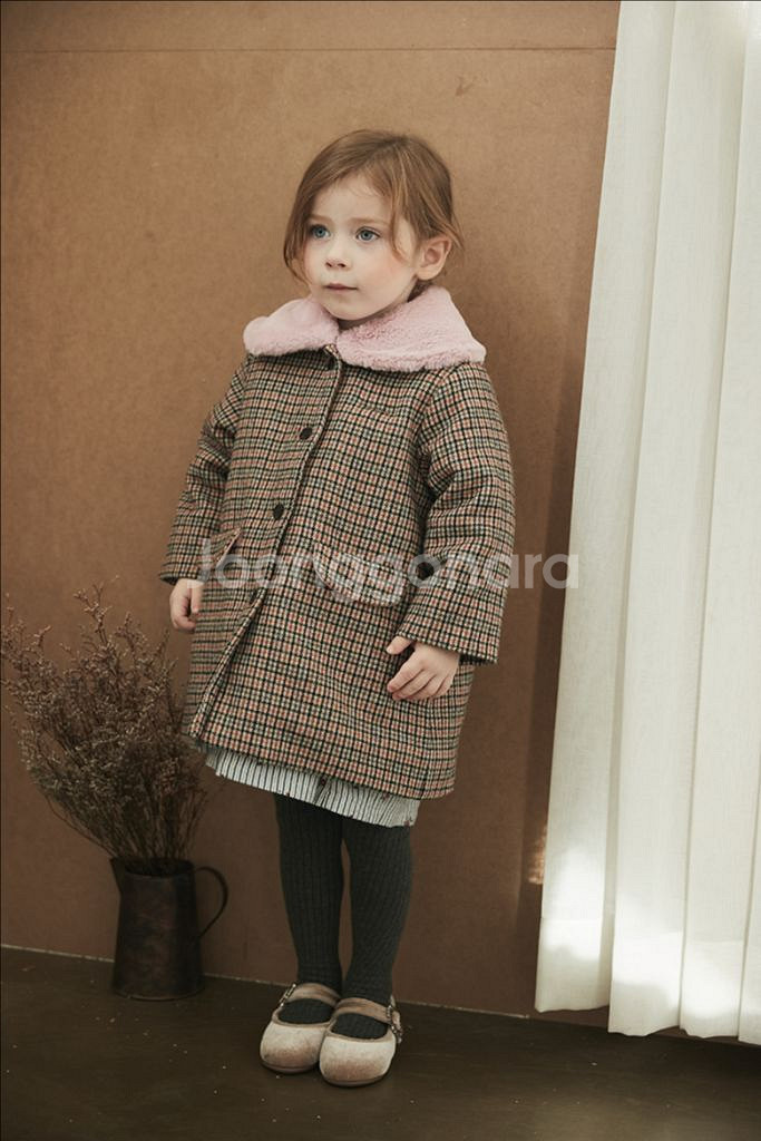 밍크뮤 퍼카라 코트 + 플라워 자수카라 원피스 등--1