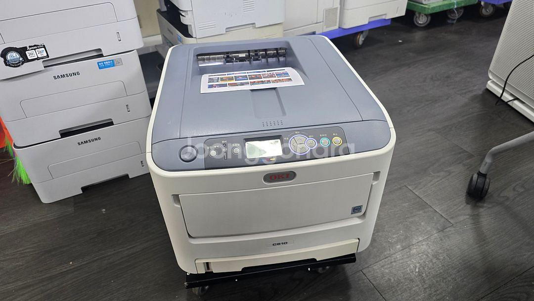 oki c610 칼라레이저 프린터--4