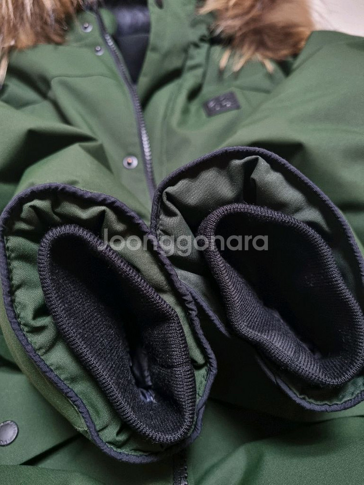 [150] 코오롱 키즈 안타티카 헤비 다운 패딩 자켓--4