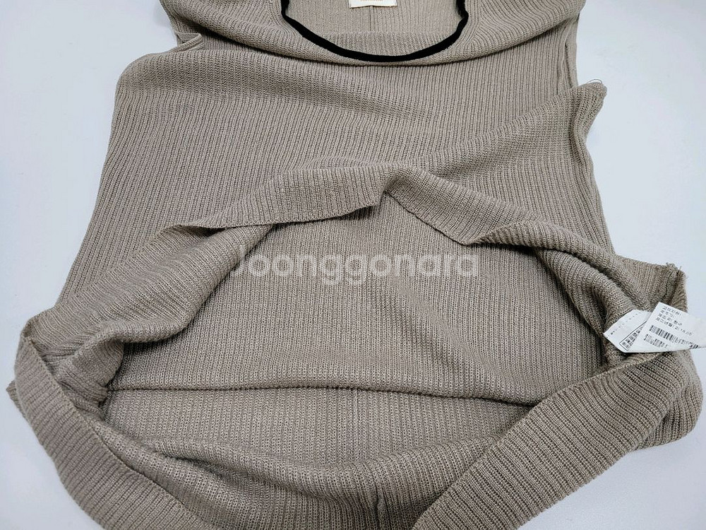 TIME 한섬 타임 실크 슬리브리스 / 여 F(90)--4