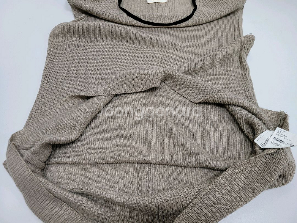 TIME 한섬 타임 실크 슬리브리스 / 여 F(90)--14