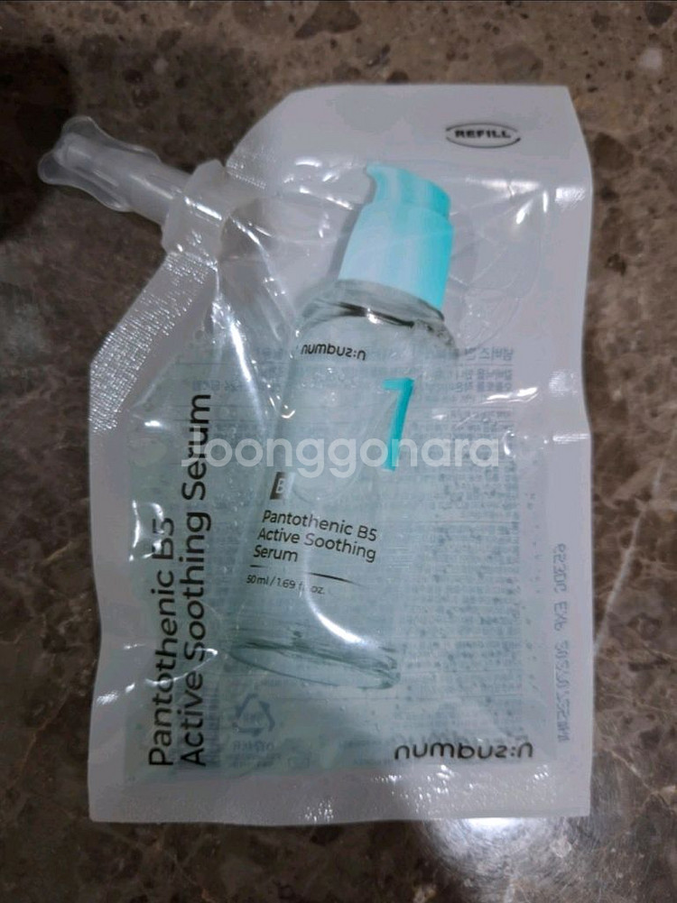 넘버즈인 1번 판토텐산 액티브업 수딩 세럼 리필--0