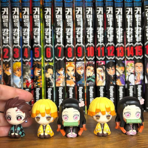 귀멸의 칼날 가챠 피규어 미개봉 판매 - 탄지로 젠이츠