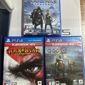 PS4/PS5 갓 오브 워 게임 CD 3종 일괄판매