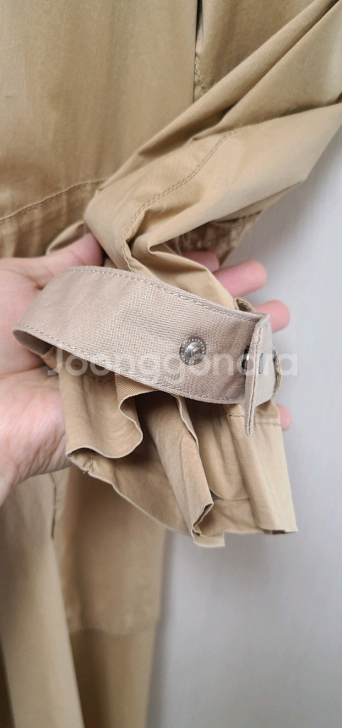 한섬 시스템 (system) 얇은 트렌치 자켓--4