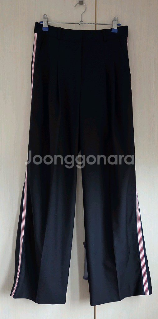 스튜디오 톰보이 사이드 스트라이프 바지--0