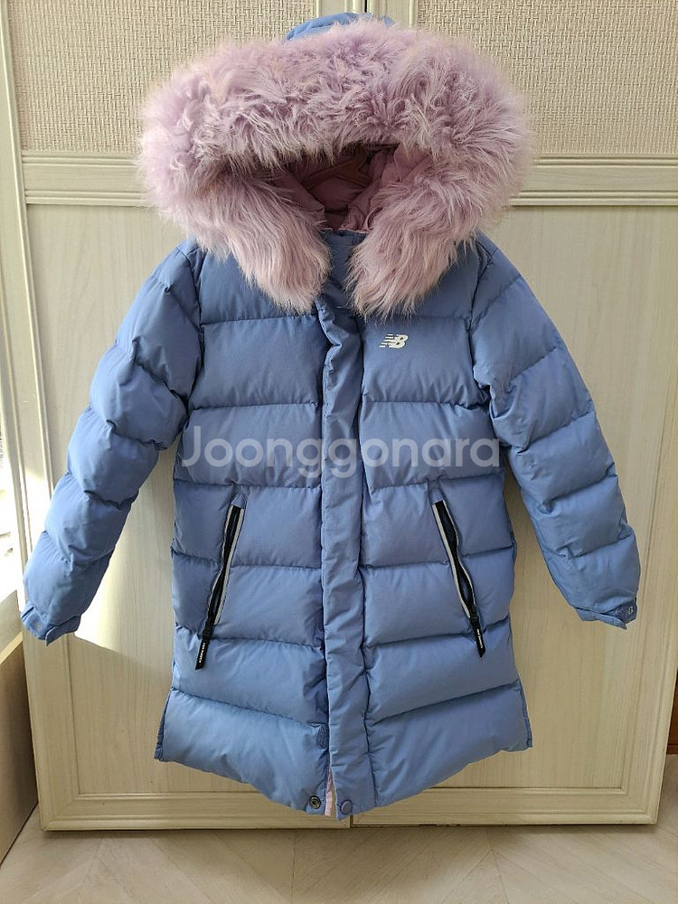 뉴발란스 키즈 구스 롱패딩 130--0