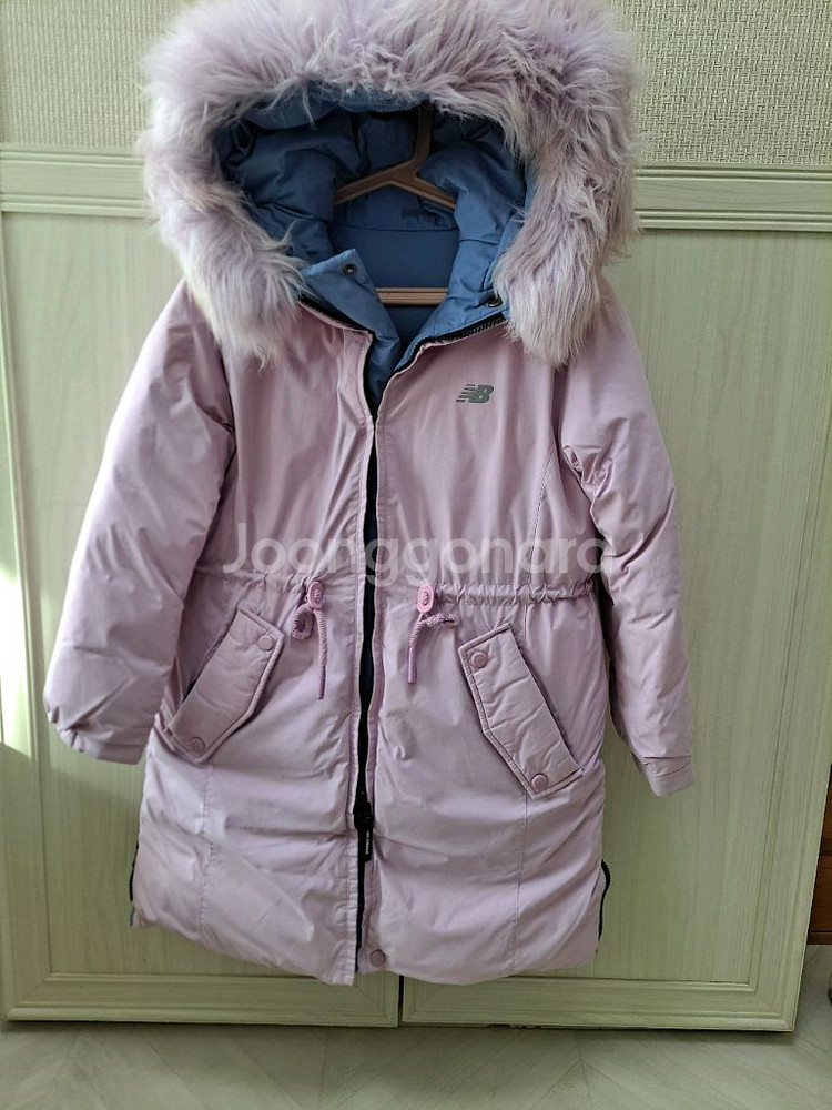 뉴발란스 키즈 구스 롱패딩 130--2