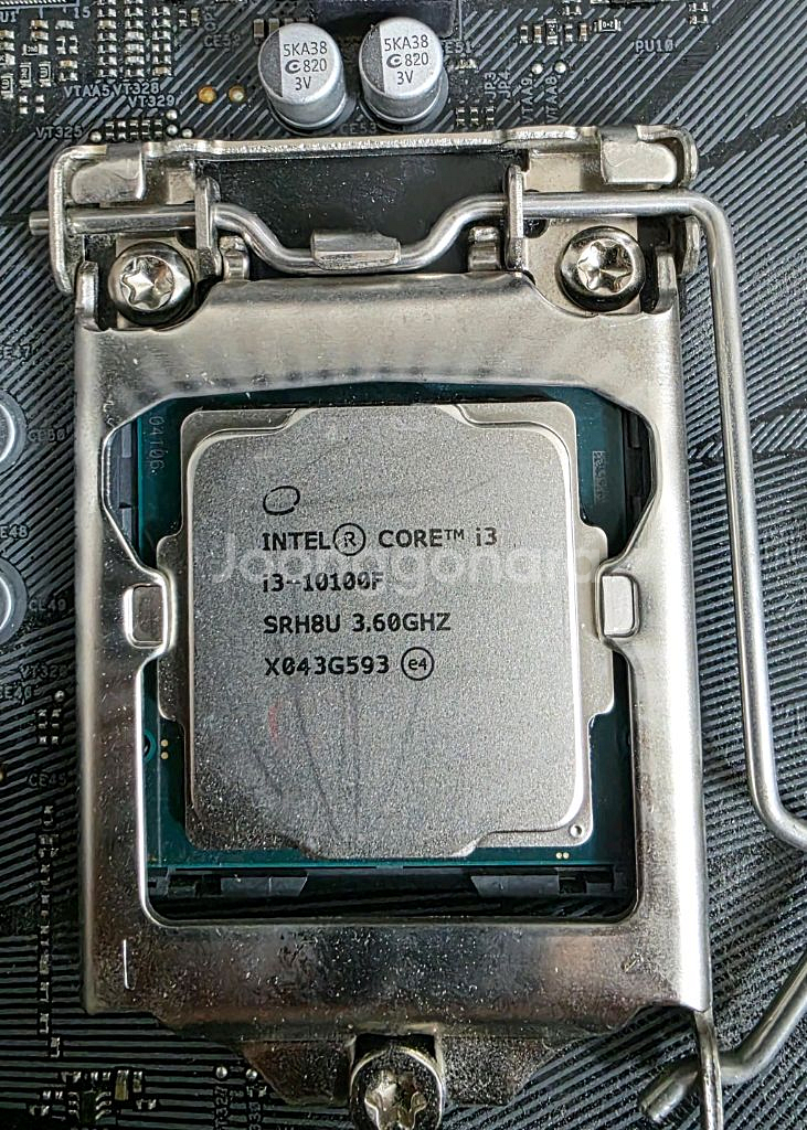 i3 10100f h410m 보드셋--1
