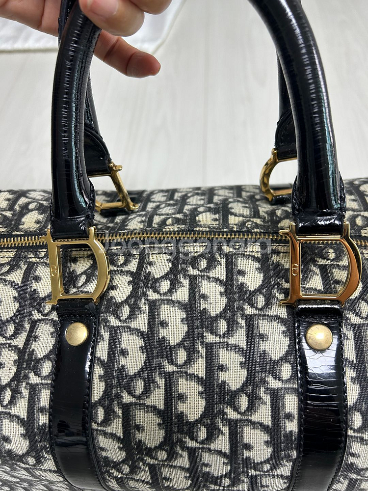 디올 오블리크 보스턴백--1