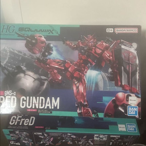 hg 지쿠악스 붉은건담 미개봉