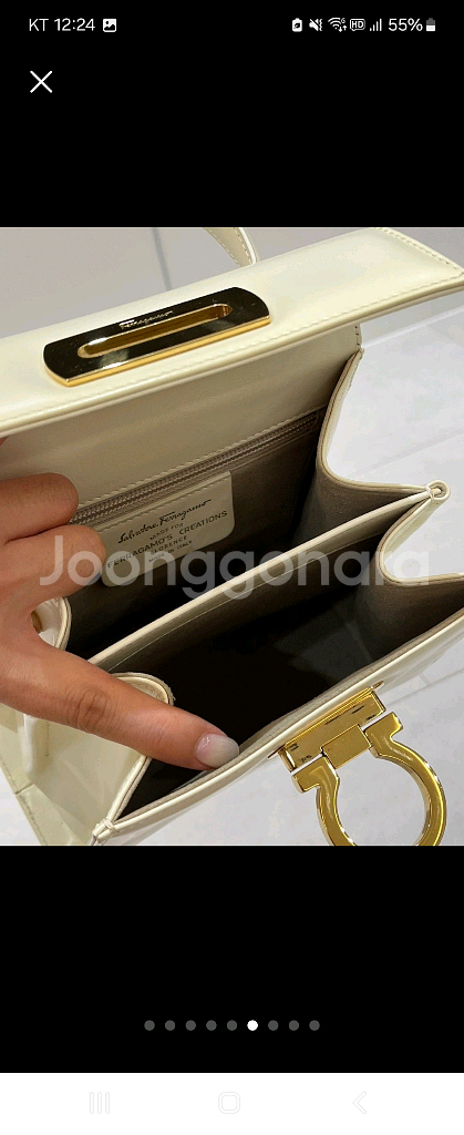 페라가모 크리에이션(켈리백) 스몰--2