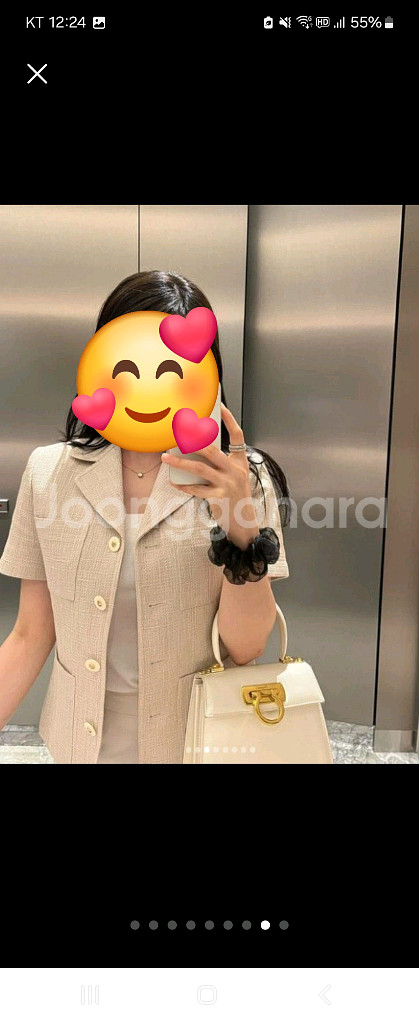 페라가모 크리에이션(켈리백) 스몰--1