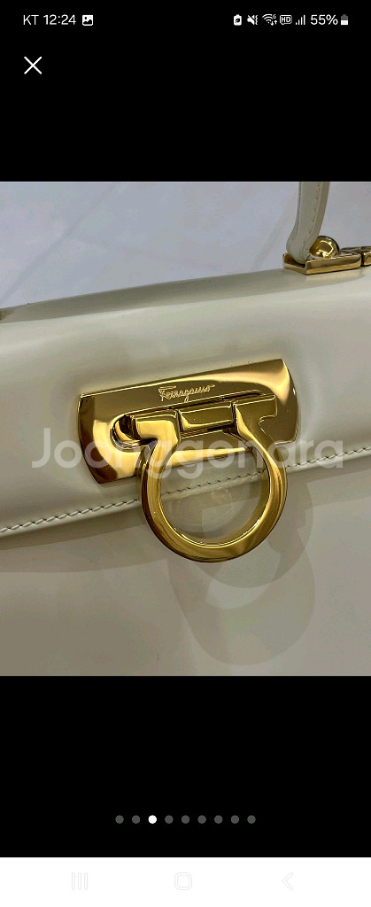 페라가모 크리에이션(켈리백) 스몰--5