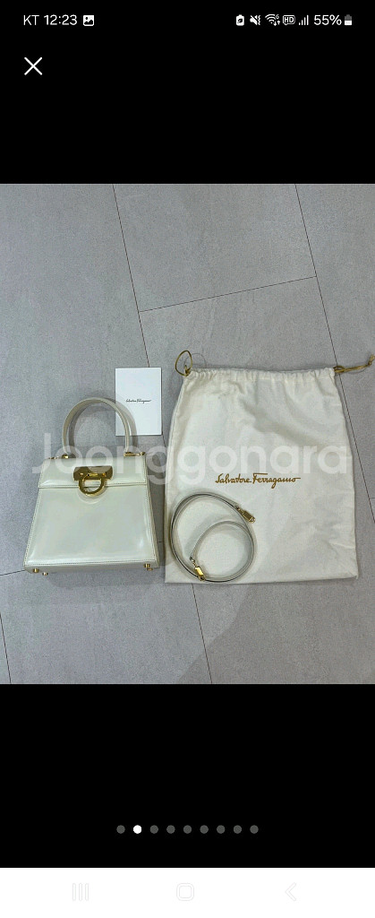 페라가모 크리에이션(켈리백) 스몰--6