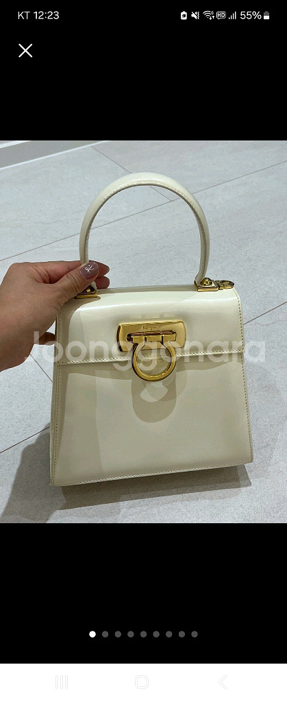 페라가모 크리에이션(켈리백) 스몰--7