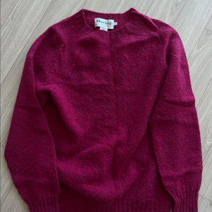 할리오브스코틀랜드 쉐기독 니트 마젠타 S